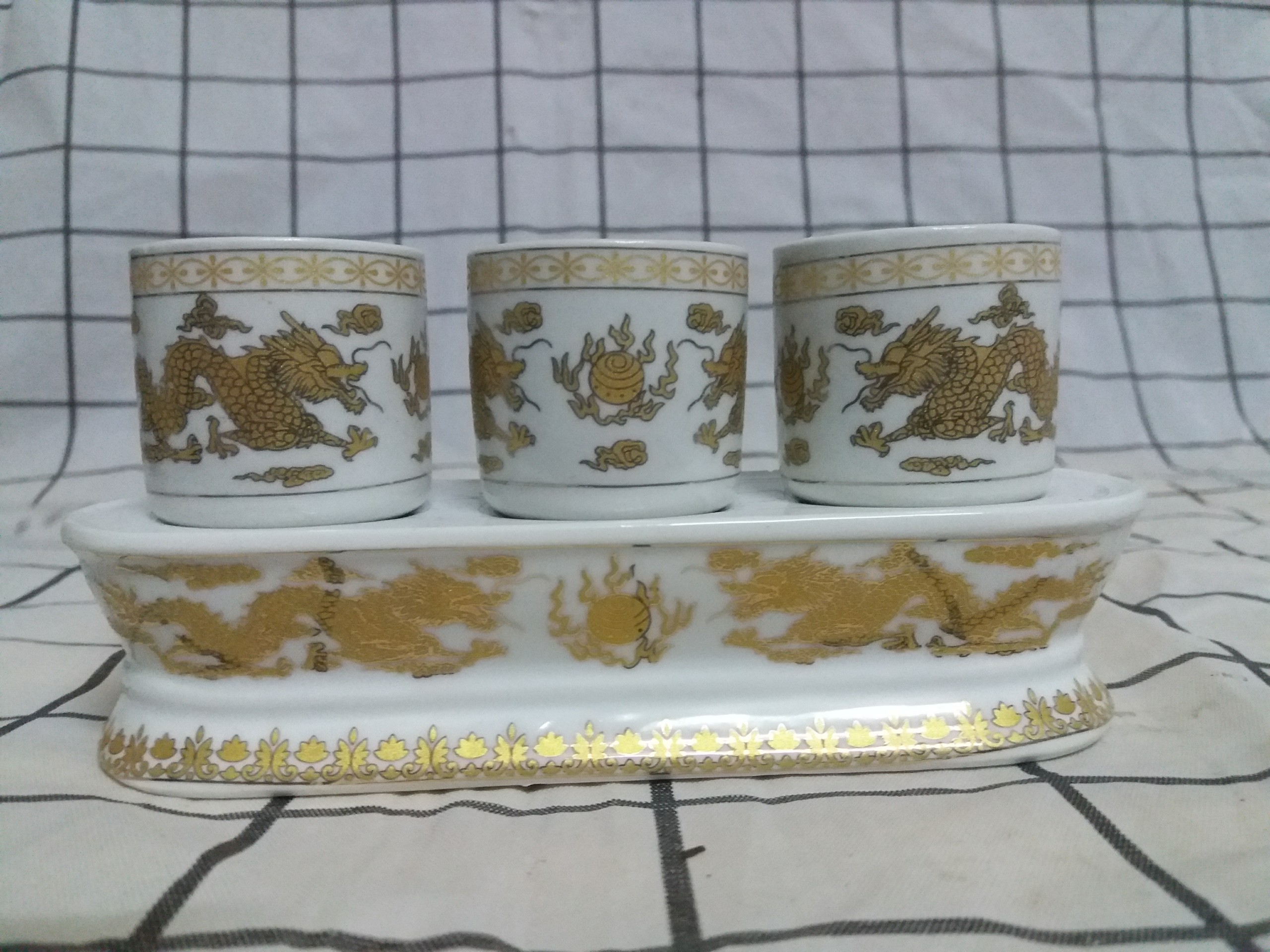 Combo thờ cúng rồng vàng nhỏ