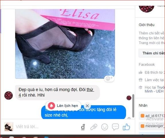 [HCM]G1330 - Giày Elisa phối lưới sang trọng
