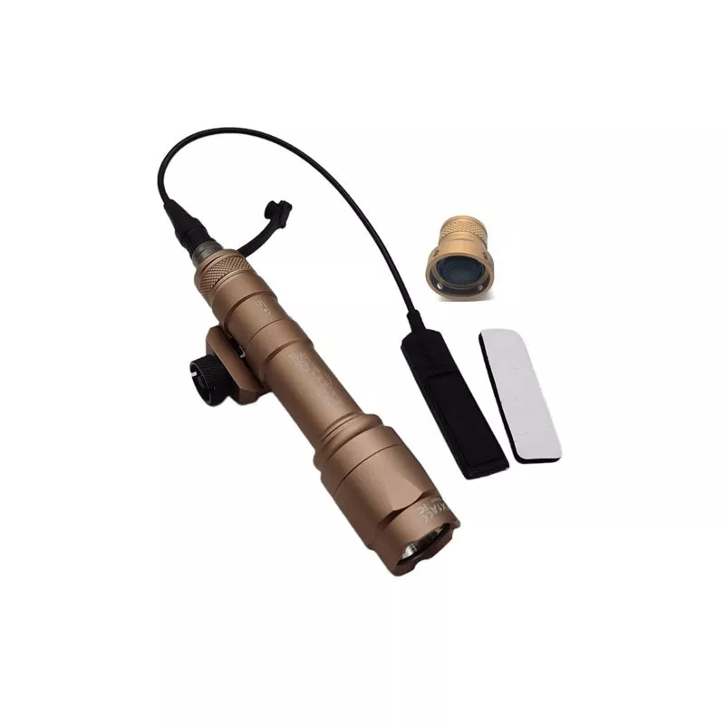 Đèn pin chiến thuật M600C kèm công tắc dây (có pin)