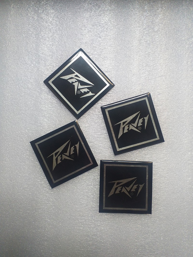 Tem dán thùng loa hiệu Peavey nhựa dẻo( giá 2 tem )
