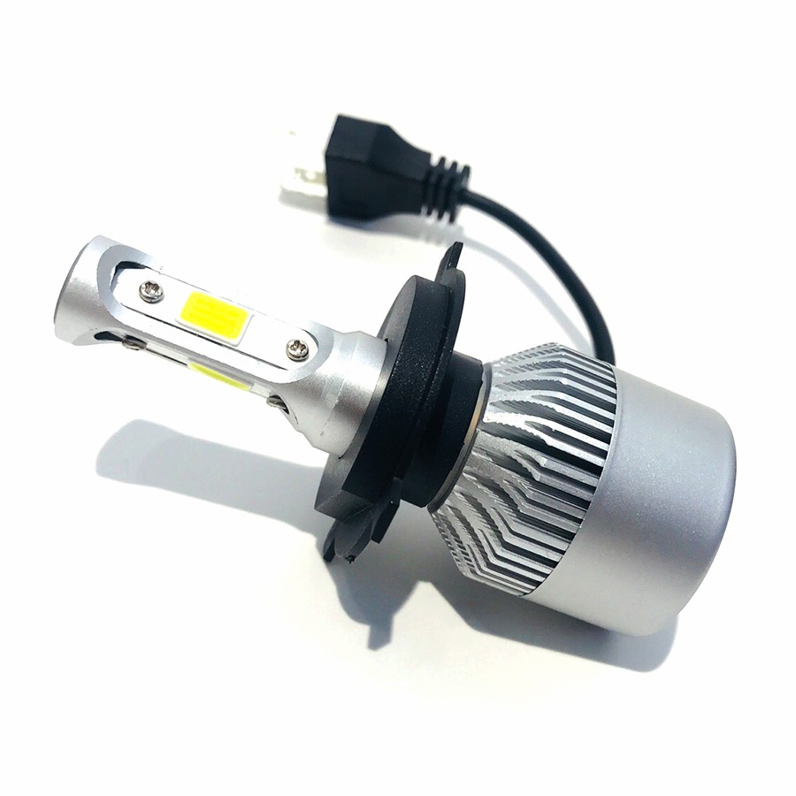 Đèn pha led C6 3 tim H4 Loại 1 Siêu Sáng ( GIÁ 1 BÓNG )