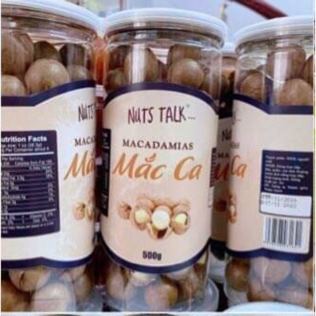 {QUÀ TẾT} HẠT MACCA ÚC NỨT VỎ NUTSTALK ( HỘP 250G/500G)