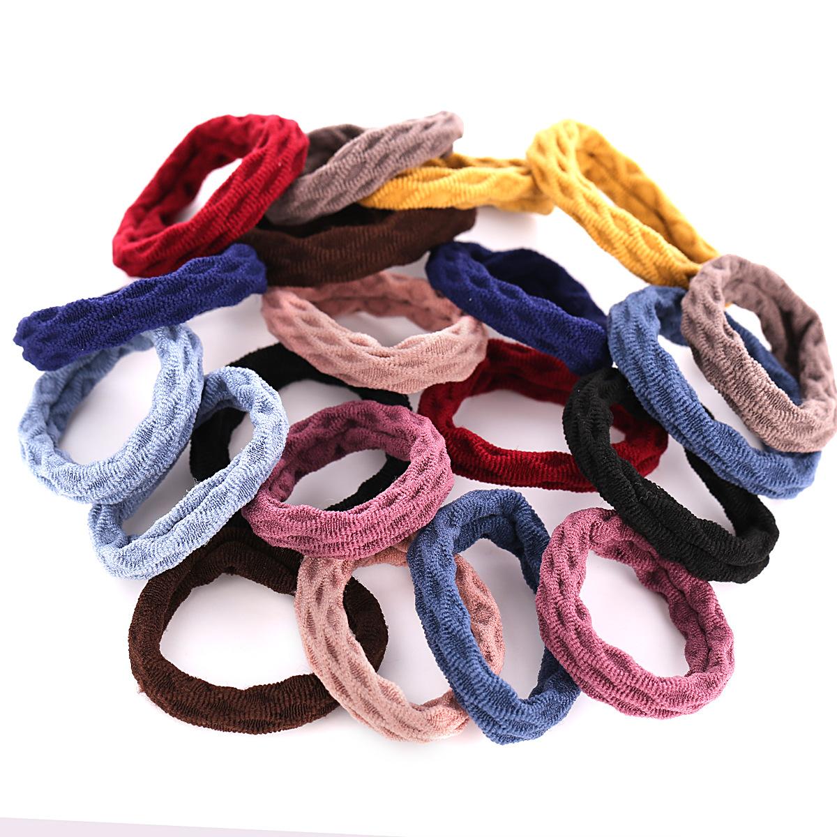 [HCM]Combo 20  Dây Cột Tóc Thời Trang Hàn Quốc Cao  Cấp