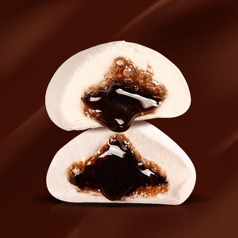 Kẹo Marshmallow Nhân Socola Chảy Ovaltine