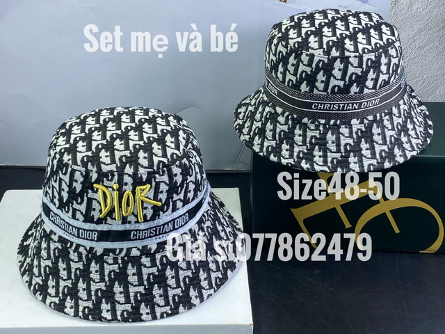 Mũ xinh xắn - combo 1 cặp 2 nón mẹ vs bé di o. hot nhất năm