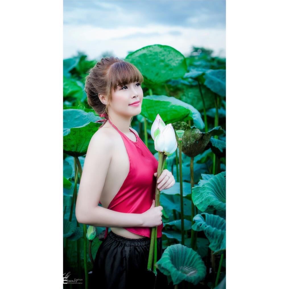 Yếm đụp chụp sen nhiều màu