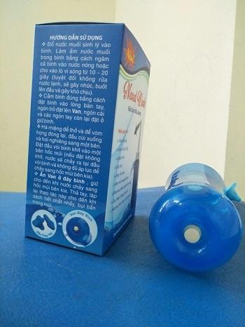 Bình rửa mũi có van điều chỉnh