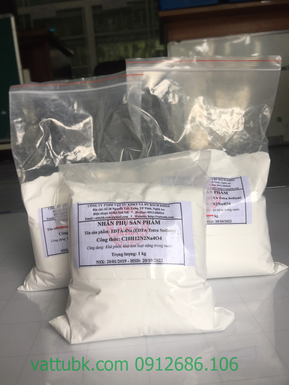 Bột khử phèn EDTA-4Na