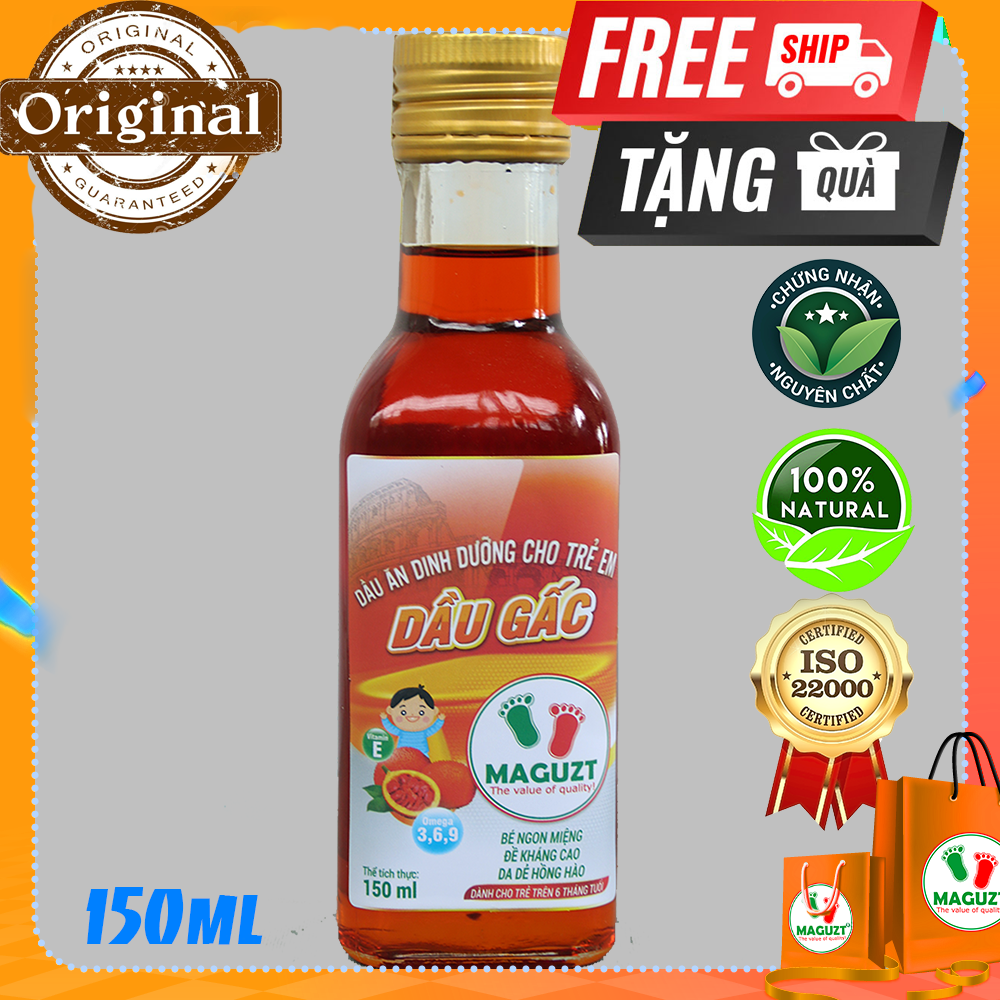 Dầu gấc cho bé ăn dặm Maguzt