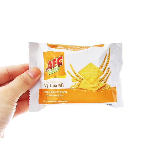 Bánh dinh dưỡng AFC vị Lúa mì (hộp 200g/8 gói)