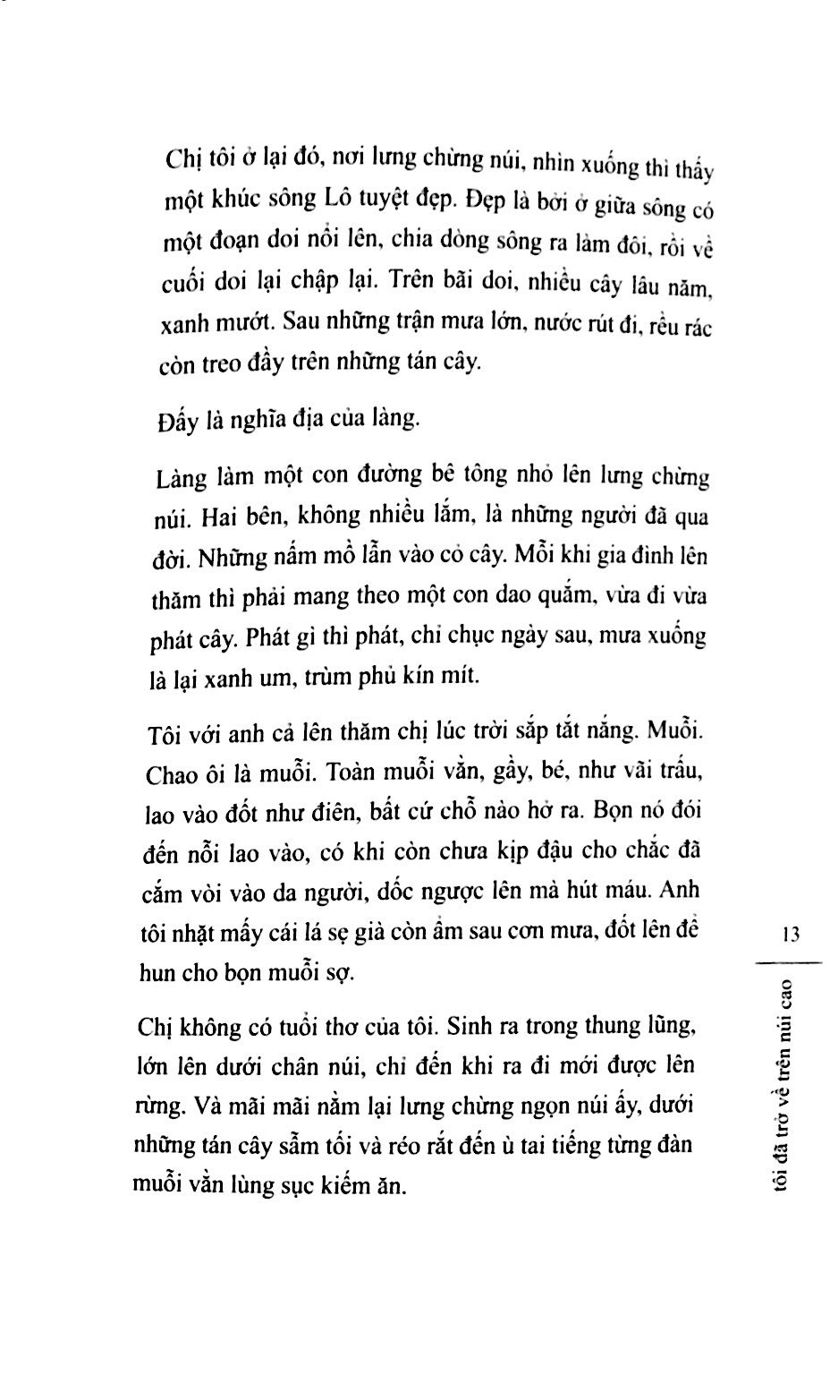 Sách Fahasa - Tôi Đã Trở Về Trên Núi Cao