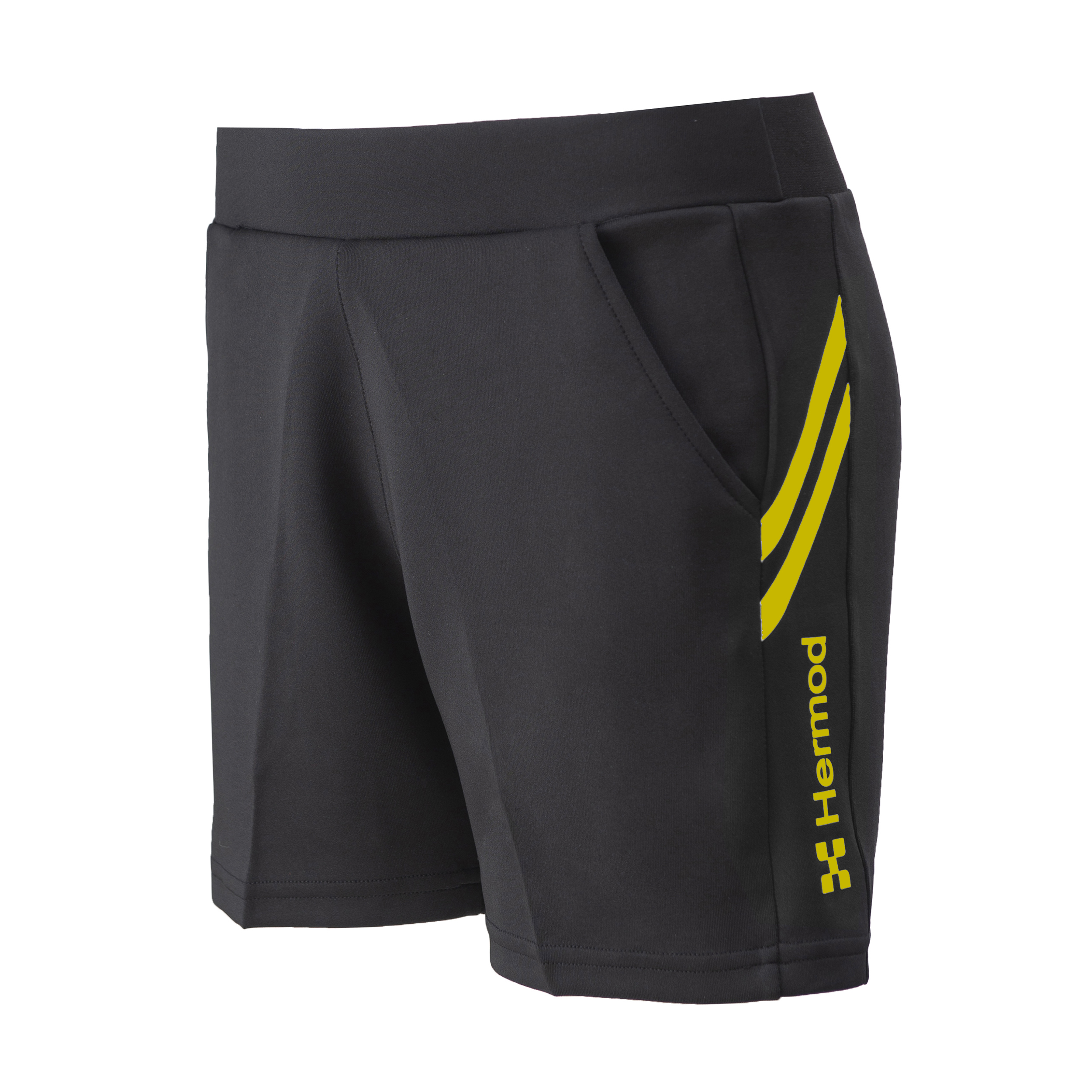Quần short thể thao nữ hermod tennis, cầu lông, vải co dãn, thoáng mát l01ghi