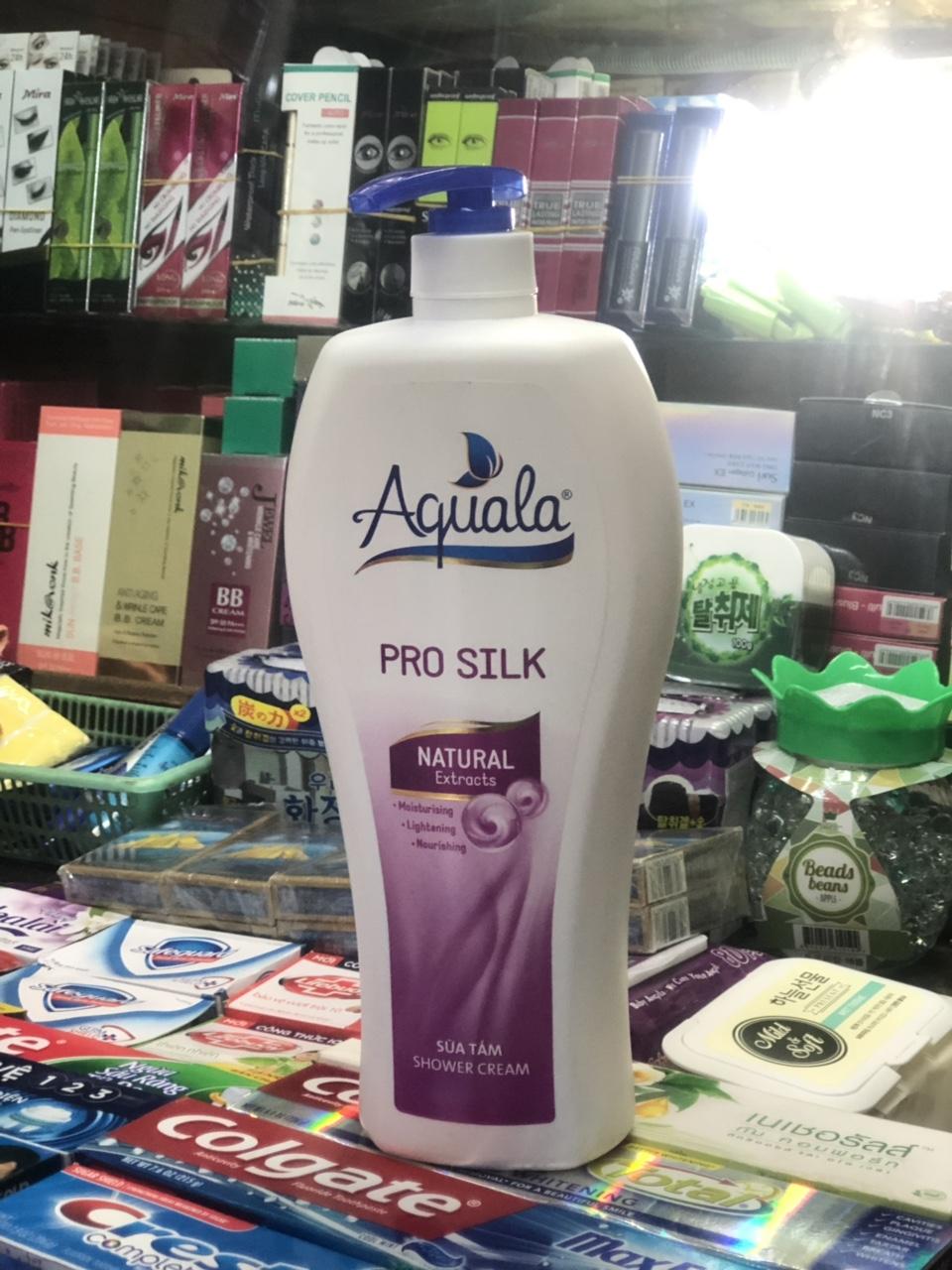 [HCM]SỮA TẮM DÊ AQUALA 1200ml ( 3 MÙI HƯƠNG)