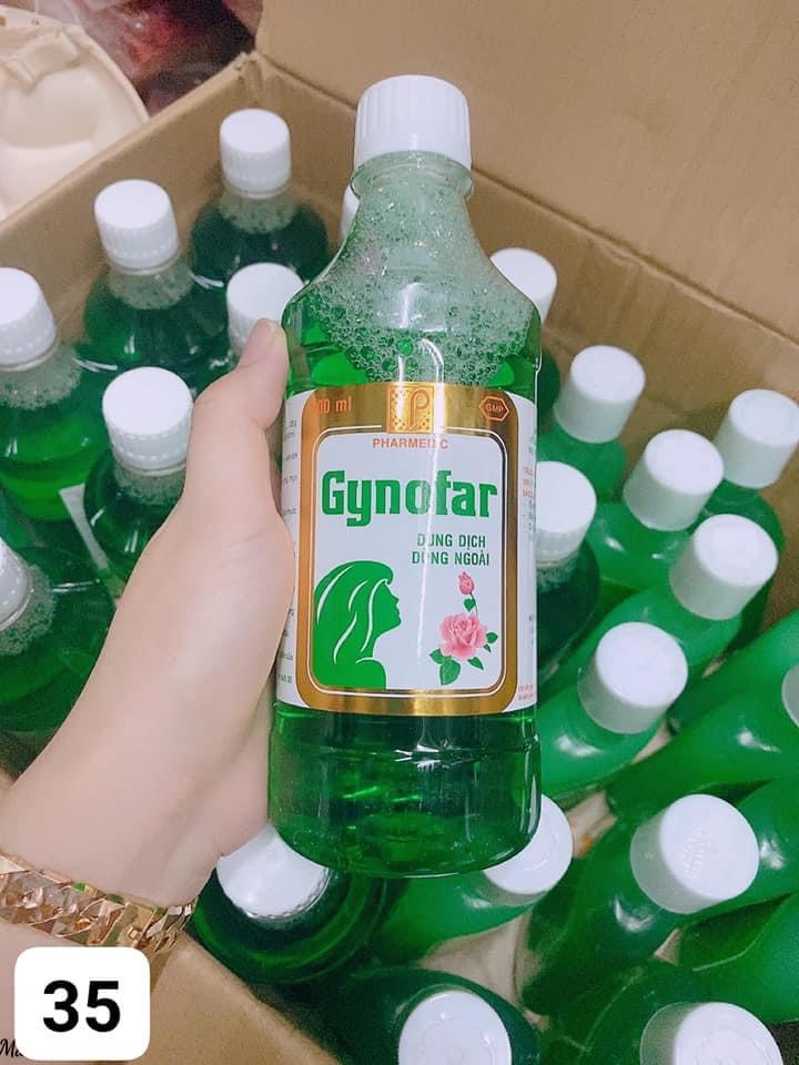Gynofar 500ml dung dịch vệ sinh, nước rửa phụ khoa