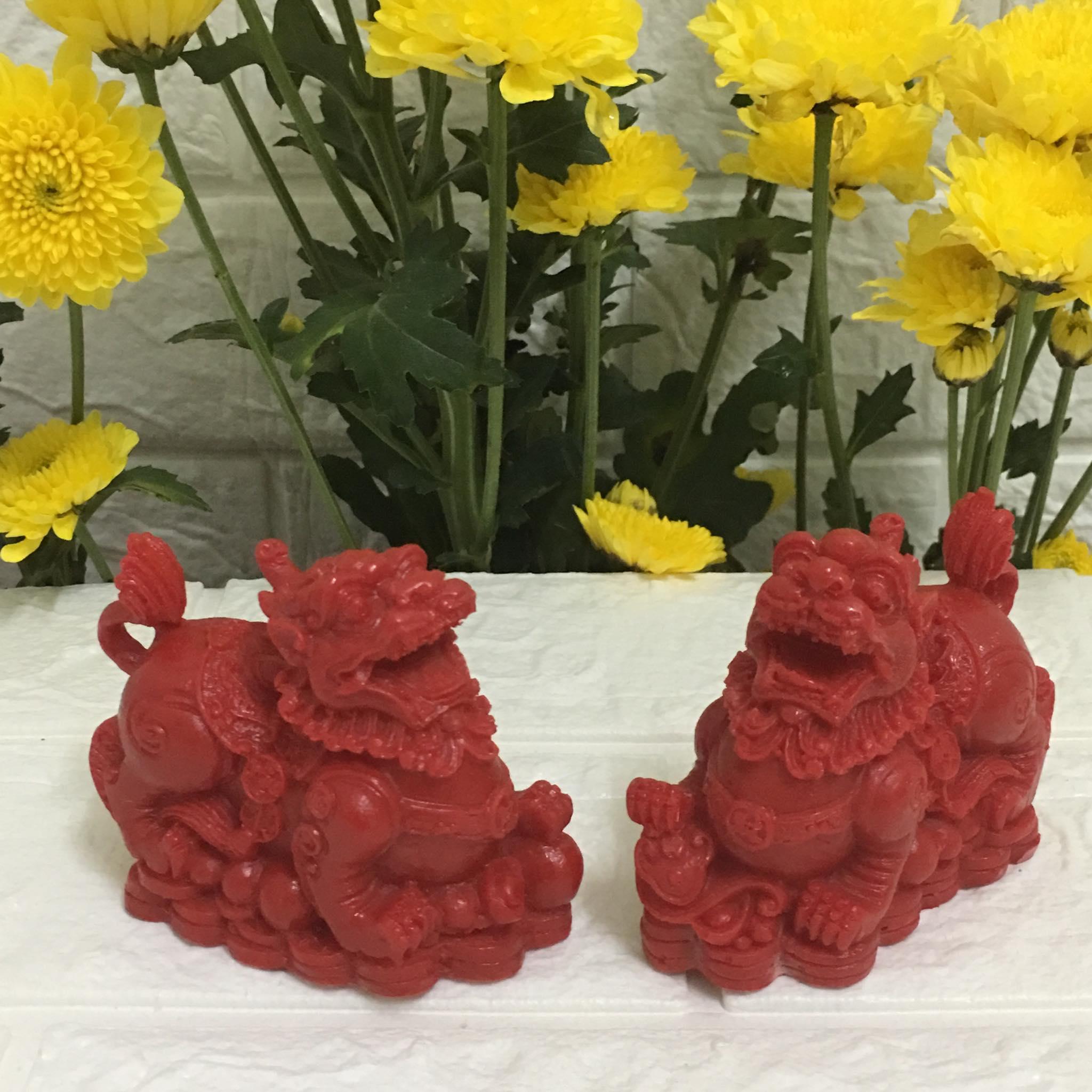 [HCM]Cặp tỳ hưu màu đỏ mang tài lộc
