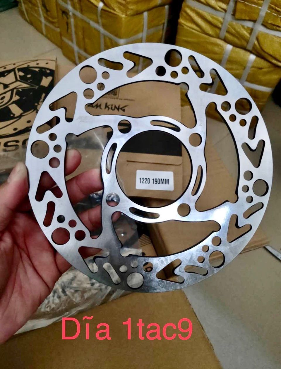 [HCM]đĩa thắng trước phay thái 190mm gắn vario click