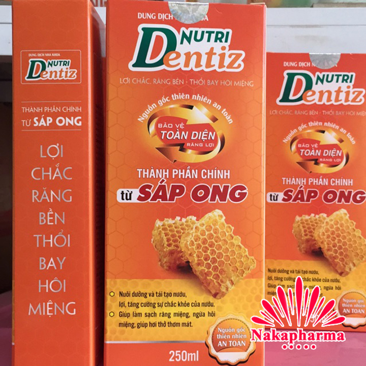Nước súc miệng NutriDentiz Nutri Dentiz