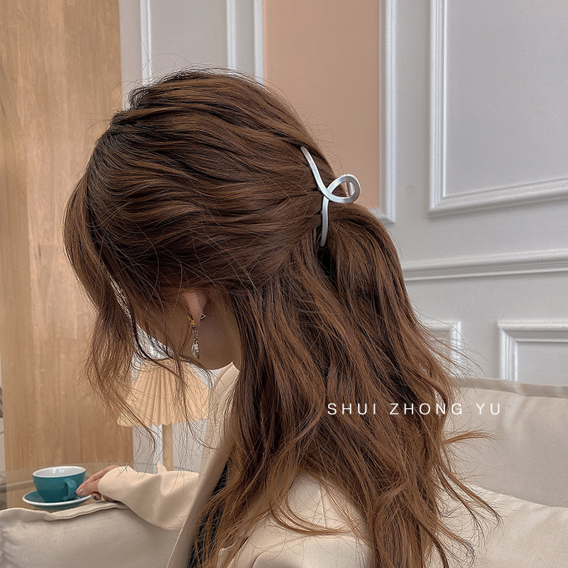 LINDREAM Kẹp tóc càng cua cỡ lớn thiết kế phong cách Hàn Quốc