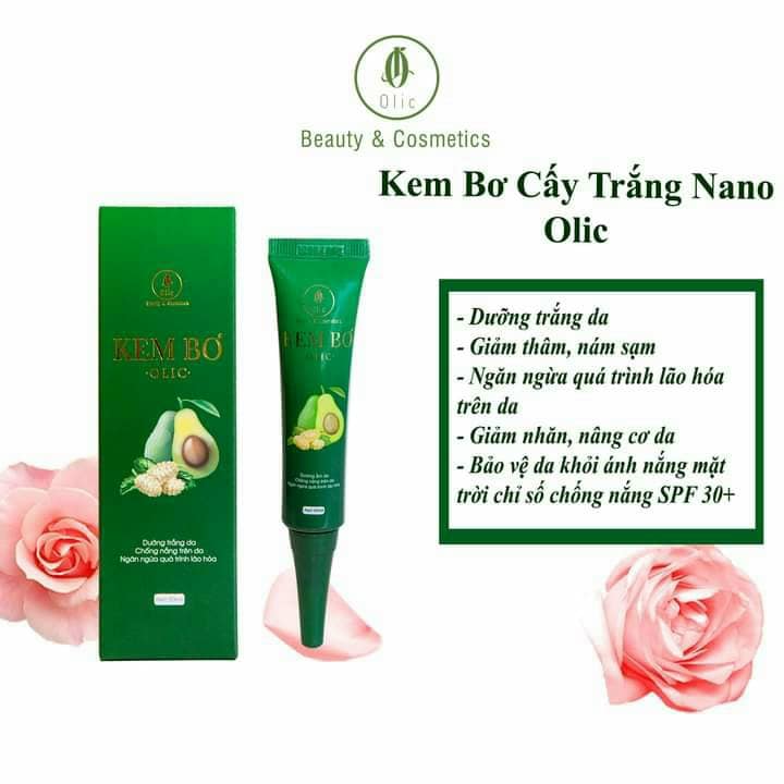 (comb sỉ 5 sp)(Hàng Chínhh Hãng)Kem Bơ Olic dưỡng trắng. chống nắng
