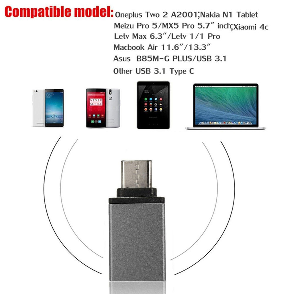Đầu chuyển USB Type-C ra USB 3.0 chát lượng cao