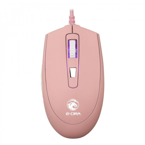 Chuột chơi game E-Dra EM614 Optical USB (Pink)- Hàng chính hãng