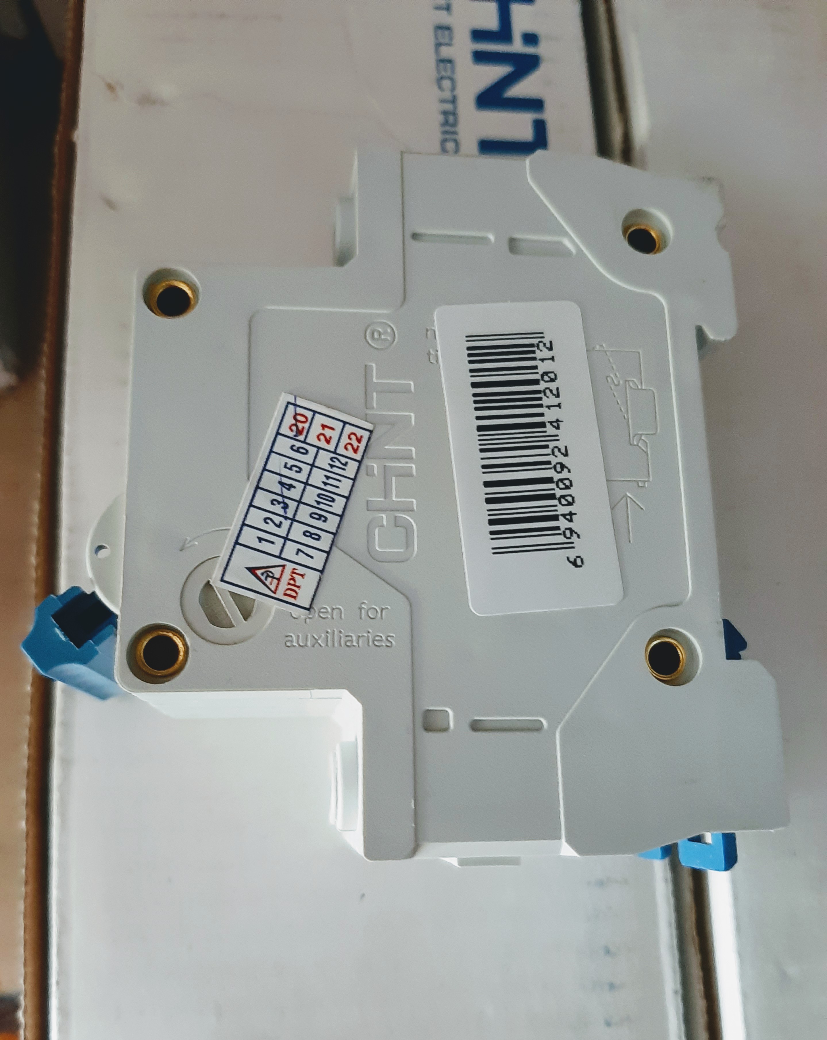 [MCB] Aptomat Cầu Dao Tự Động 1 Pha 2 Cực CHINT 32A 40A 63A