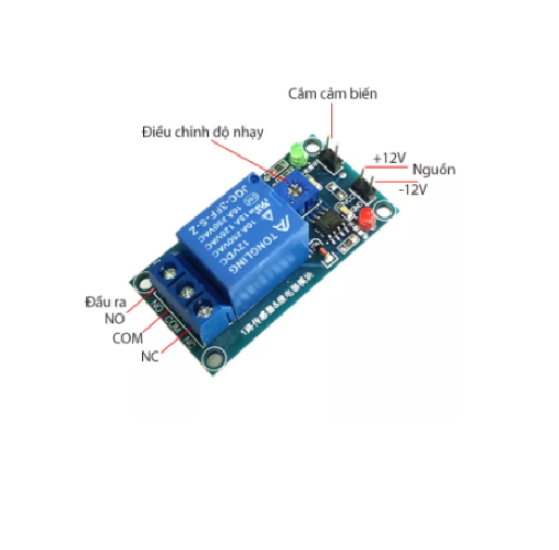 Module mạch công tắc cảm biến mưa M1201 (rơ le tự động đóng mở khi có mưa) -R02