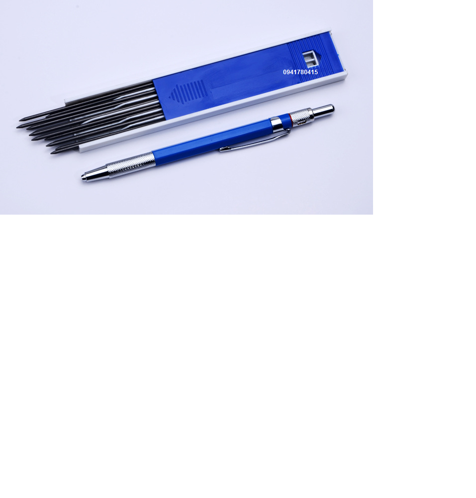 [HCM]Bút chì bấm + 12 ruột HB 2.0mm