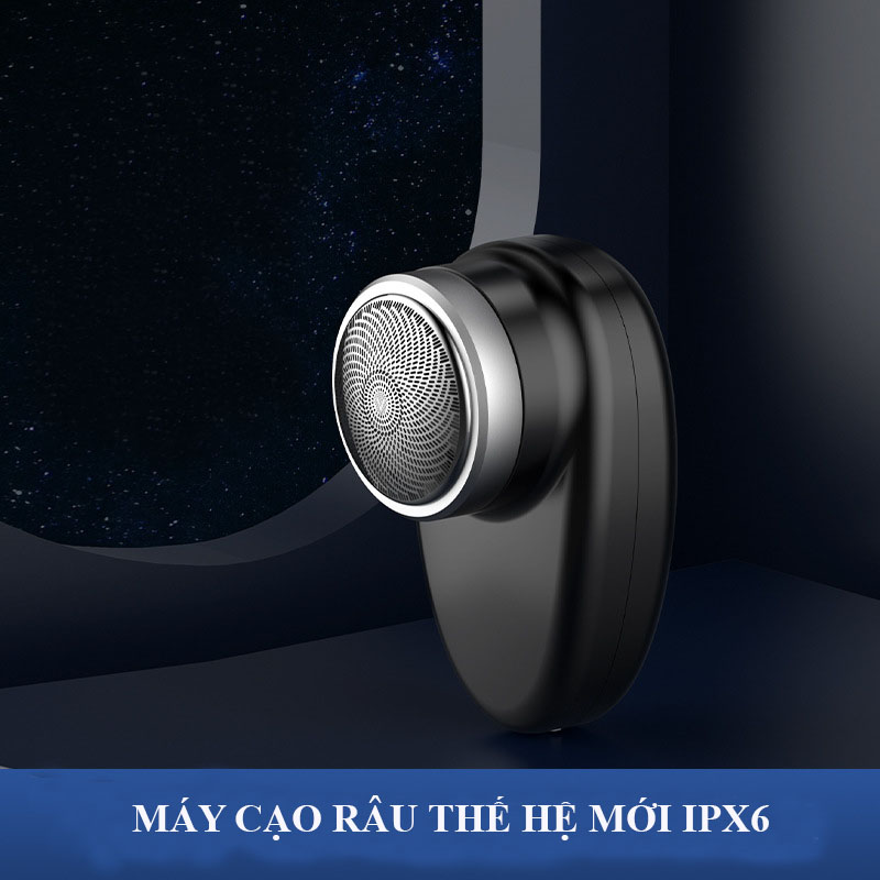Máy Cạo Râu Mini IPX6 - Máy Cạo Râu Chống Thấm Nước Thế Hệ Mới