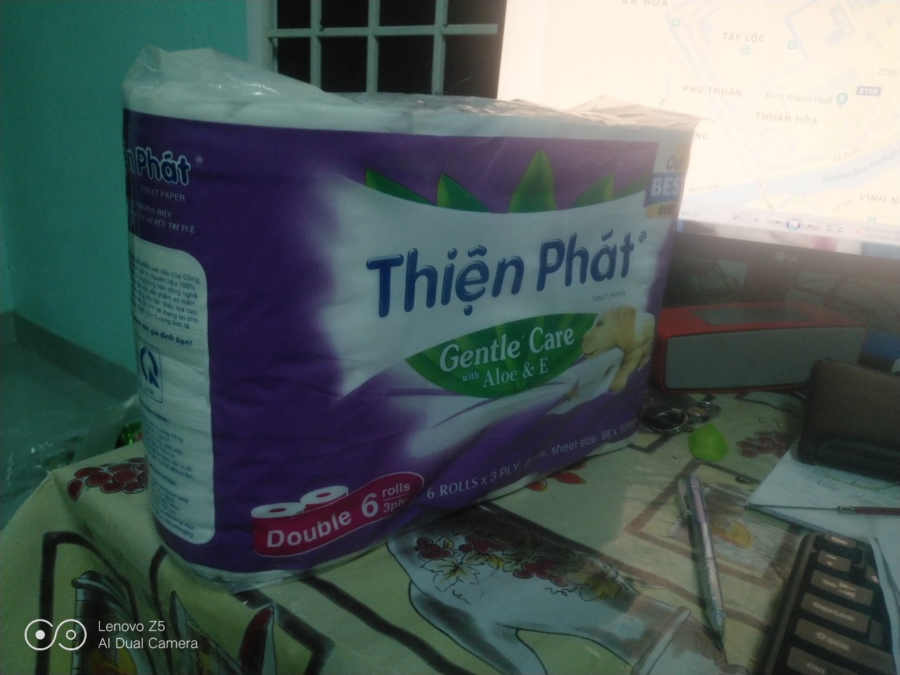 Giấy vệ sinh Thiện Phát 6 cuộn