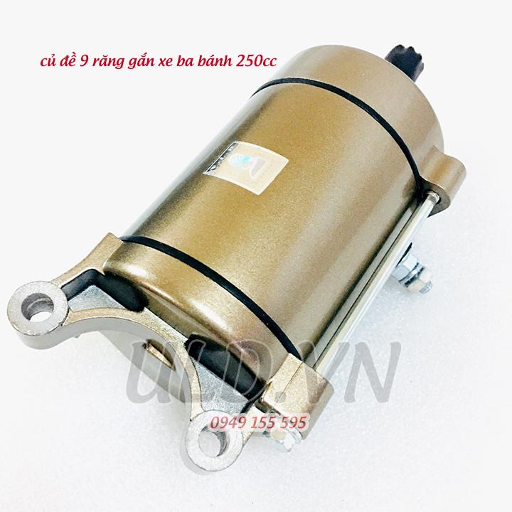 [HCM]củ đề 9 răng lớn gắn xe ba bánh 250cc