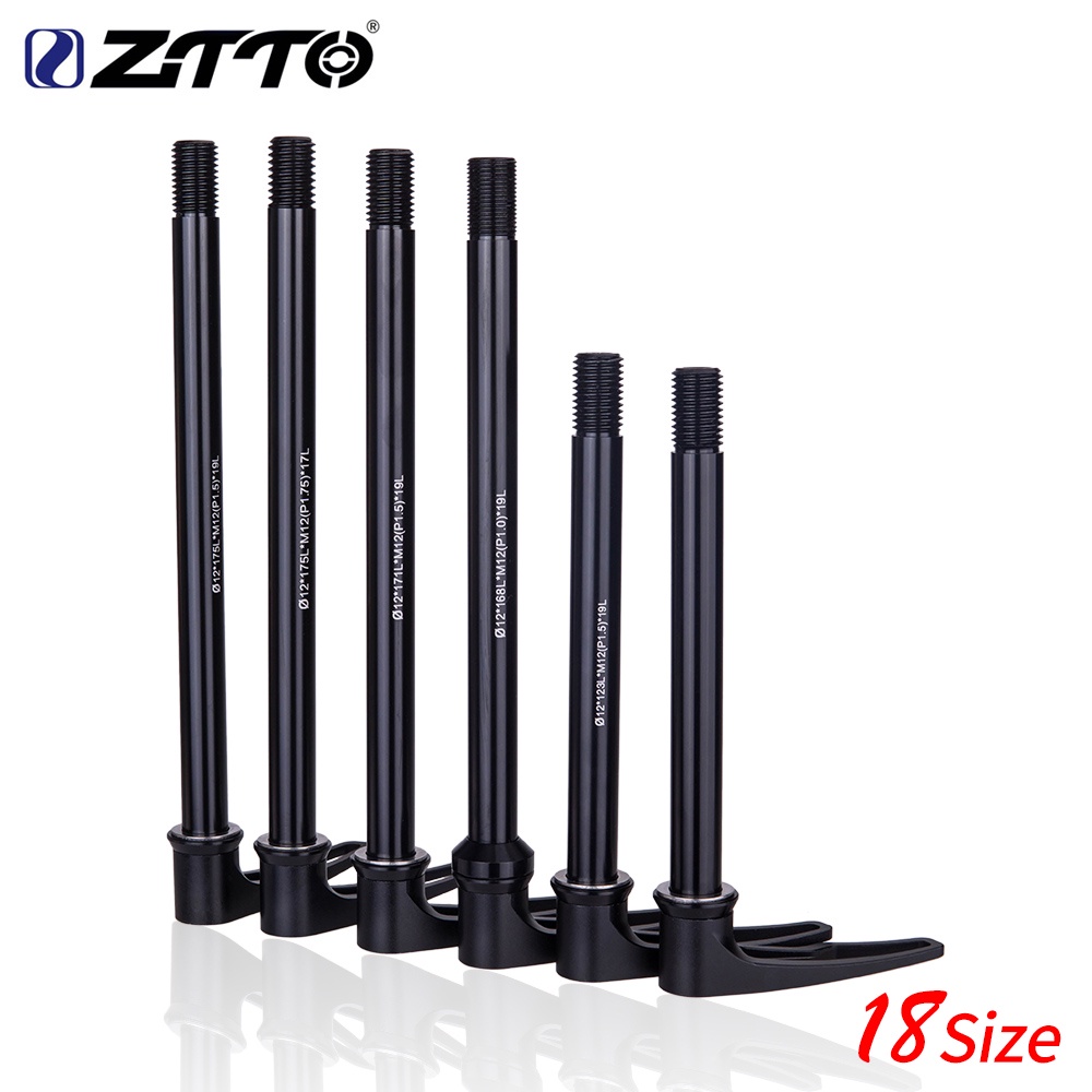 Trục nối trục bánh xe sau ztto 12x142 12x148 12x100 15x100 chuyên dụng cho xe đạp mtb