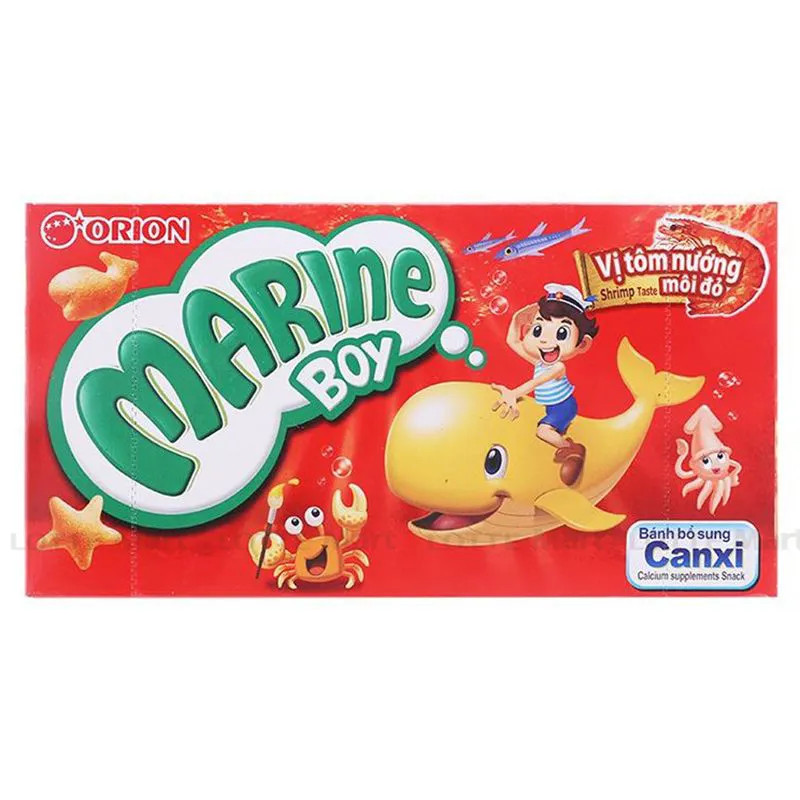 Combo 3 Hộp bánh Cá Marine Boy