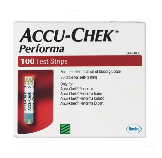 (Exp: Latest) Accu-Chek Performa 50/100 QUE