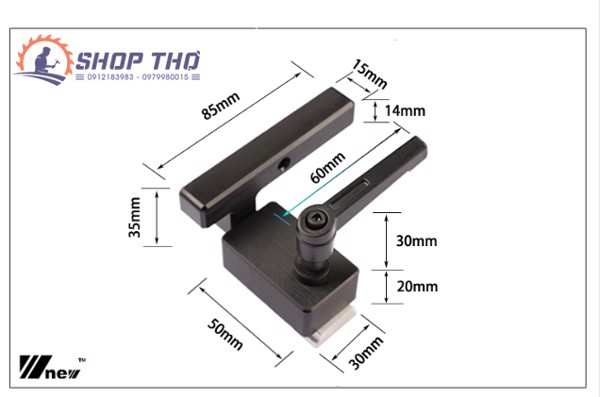 Bộ Nút Trượt Lấy Cữ Wnew (Chế Đồ Gá Cho Máy Cưa)
