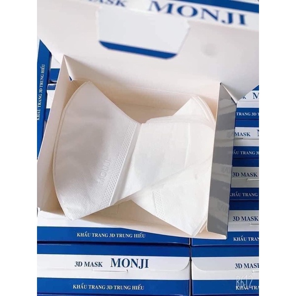 (50 cái) Khẩu Trang 3D Mask Monji