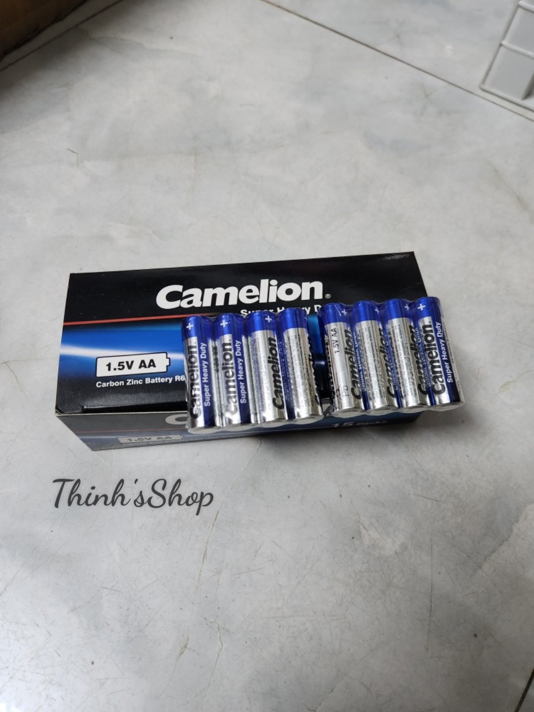 Bộ 2 vỉ (8 viên) pin AA Camelion chính hãng