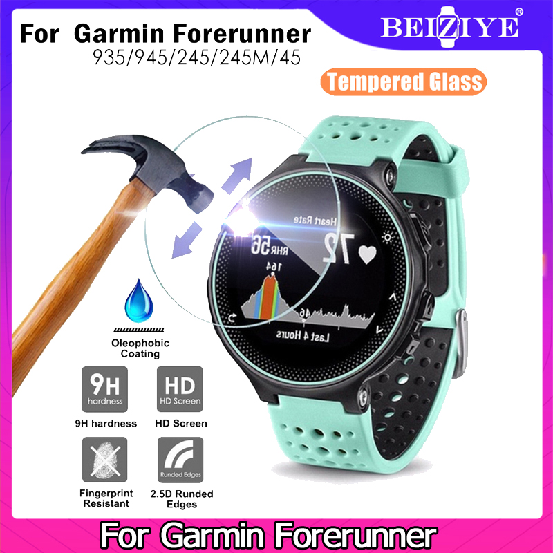 Kính cường lực bảo vệ màn hình cho garmin forerunner 935 945 245 245m 45 sport smart watch vòng đeo tay bảo vệ phim kính