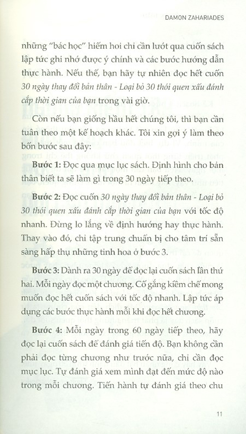 30 Ngày Thay Đổi Bản Thân - Tập 1