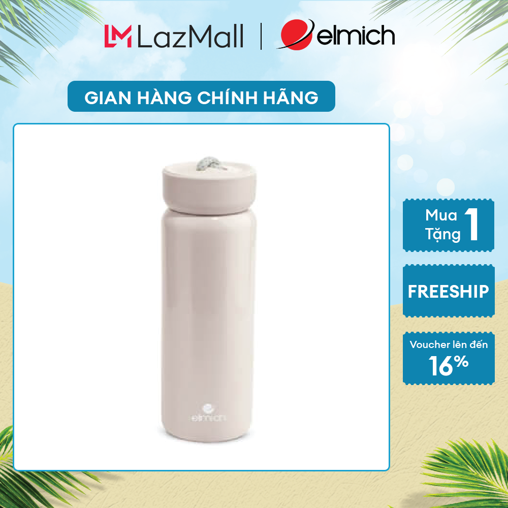 Bình giữ nhiệt inox 304 elmich el8296w dung tích 450ml