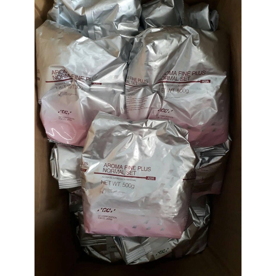 Bột Alginate GC aroma Nhật Bản gói 500g lấy dấu trong phục hình nha khoa