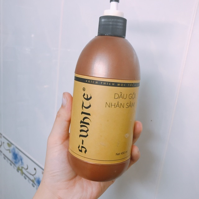 Dầu Gội Nhân Sâm Đào Swhite mẫu mới