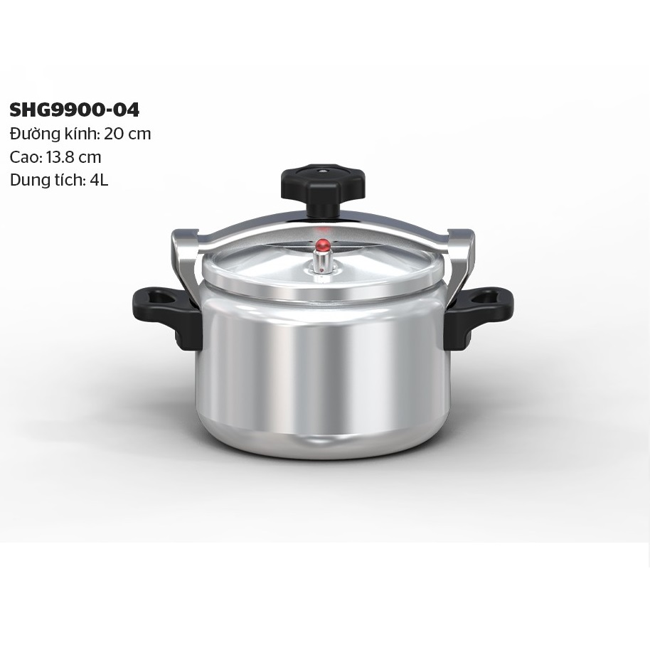 Nồi áp suất nhôm sunhouse shg9900-04 - hàng chính hãng