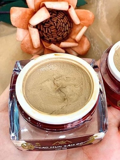 Cao mụn sâm đỏ