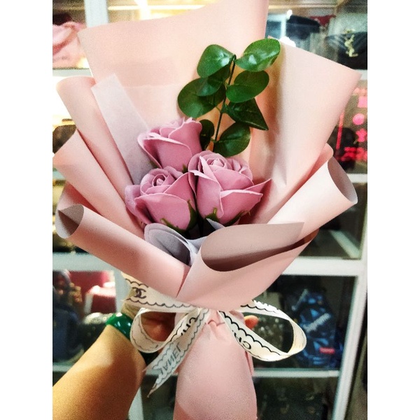 bó sáp 3 bông sỉ