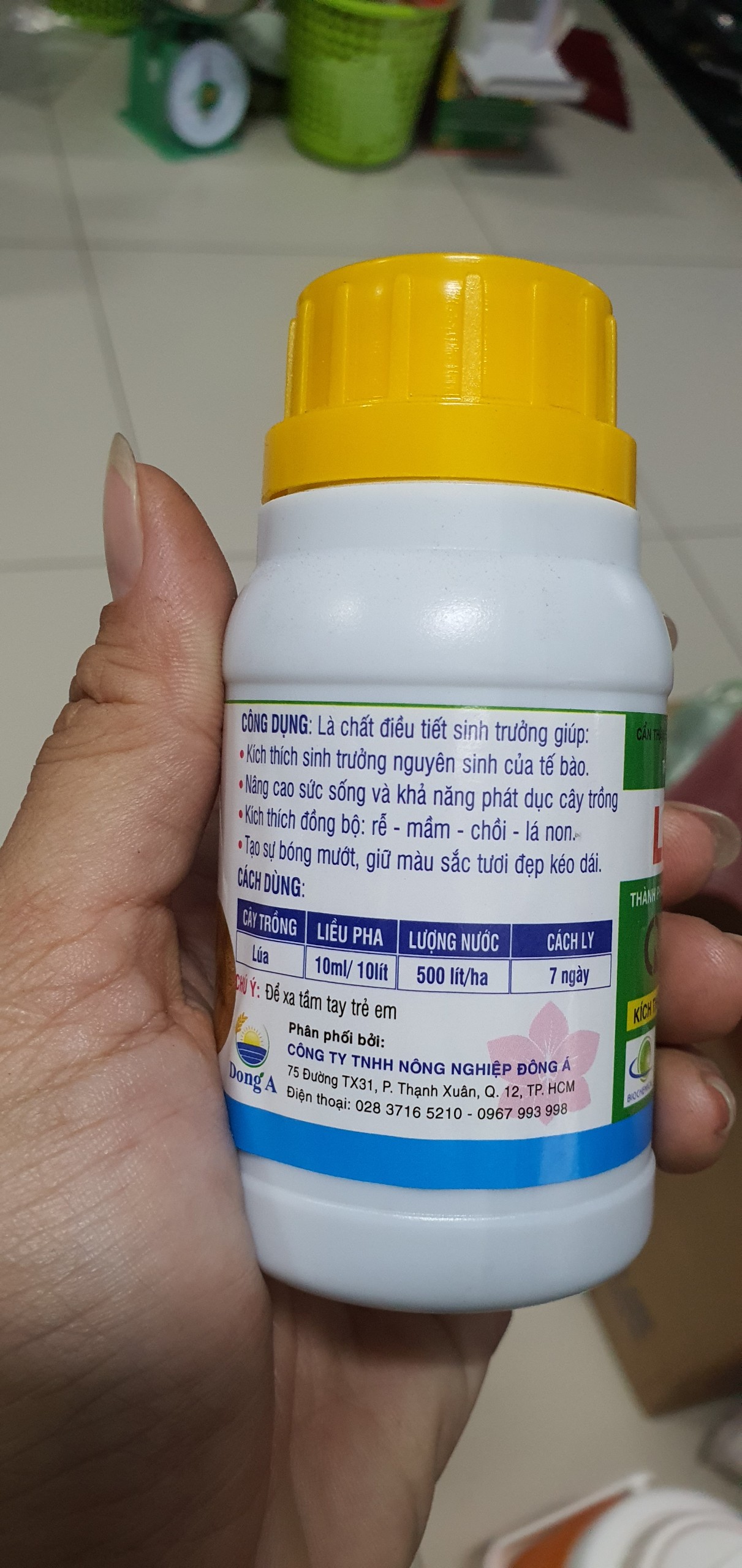 LITOSEN 1.9EC- CHẤT ĐIỀU HÒA SINH TRƯỞNG