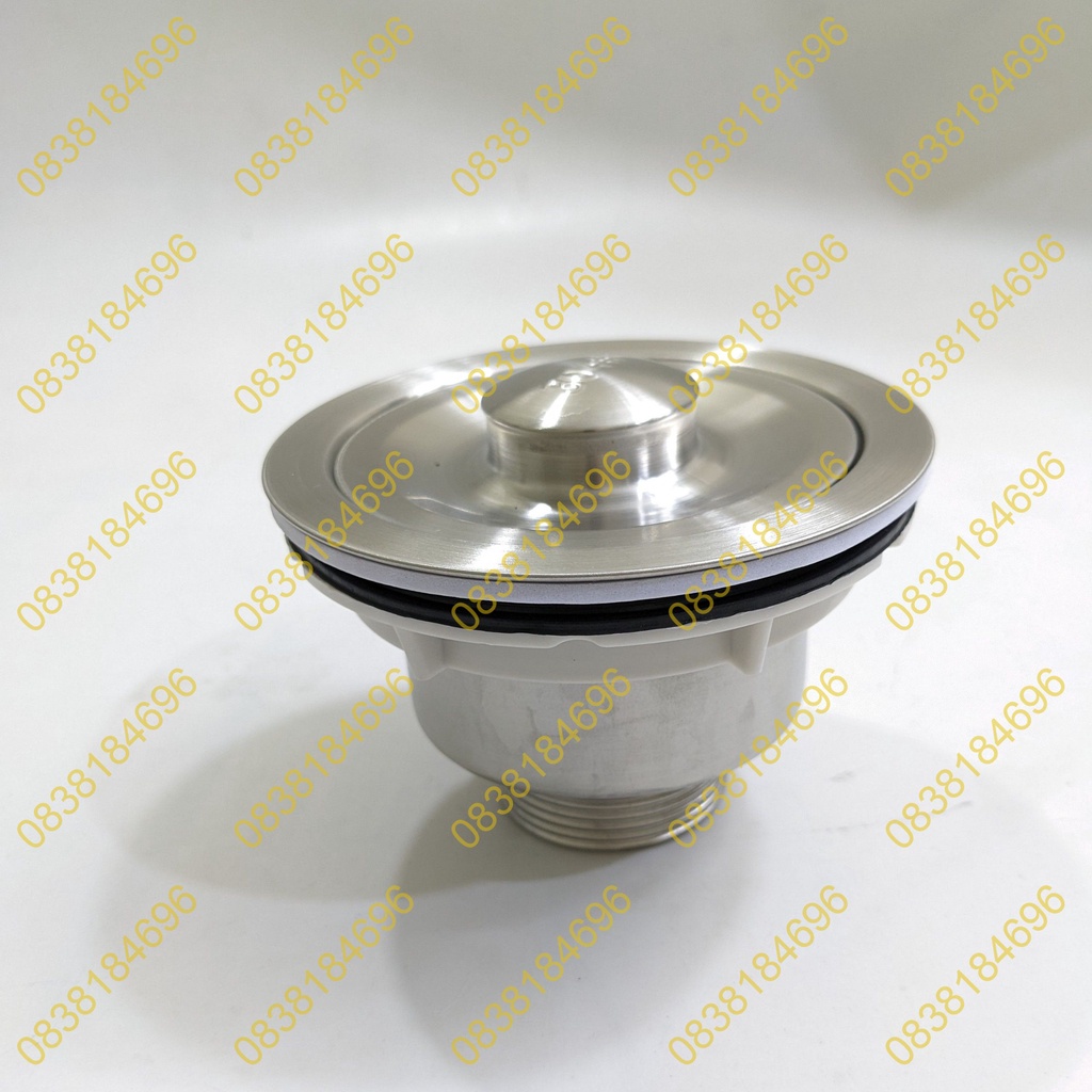Bầu Xả Chậu Rửa Chén Bát inox 304 Phi 110mm