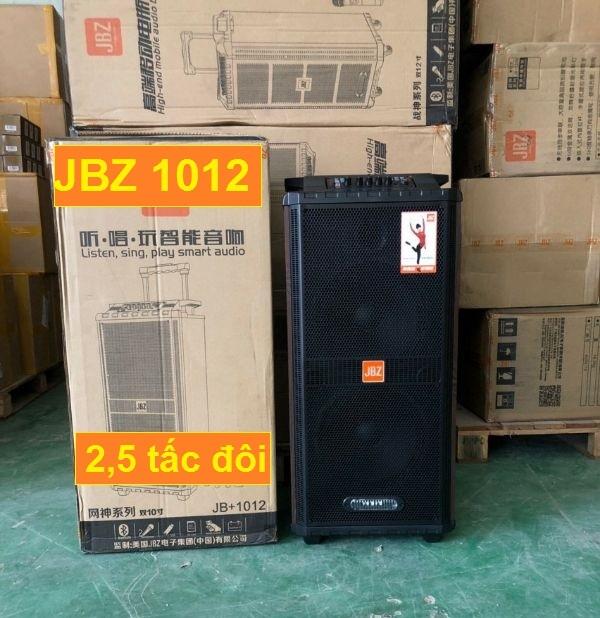 [HCM]Loa kéo JBZ 1012 thùng gỗ bass đôi