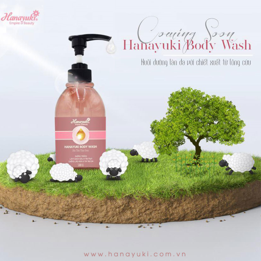 Sữa Tắm HanaYuki 500ml
