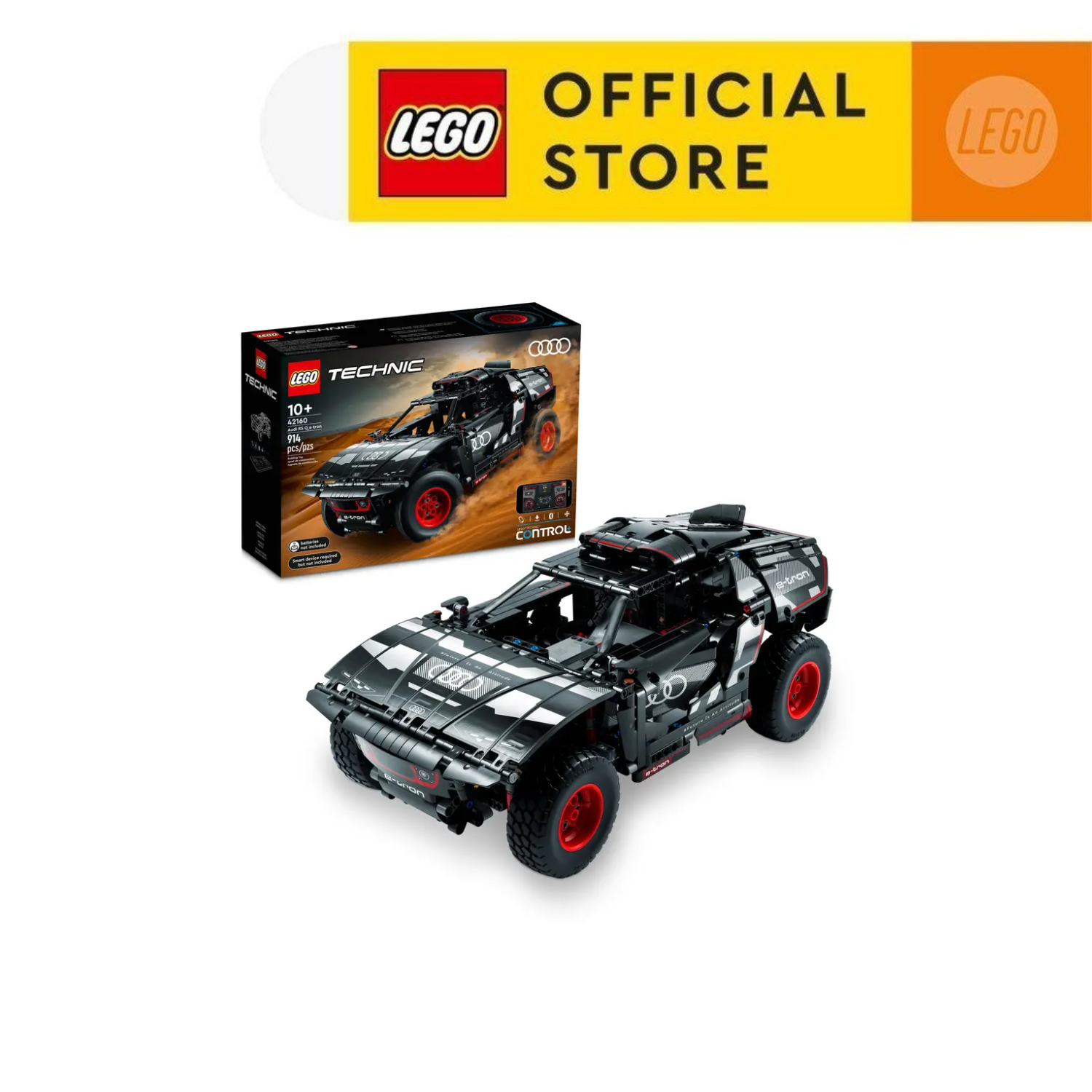 LEGO TECHNIC 42160 Đồ chơi lắp ráp Siêu Xe Audi RS Q e-tron (914 chi tiết)